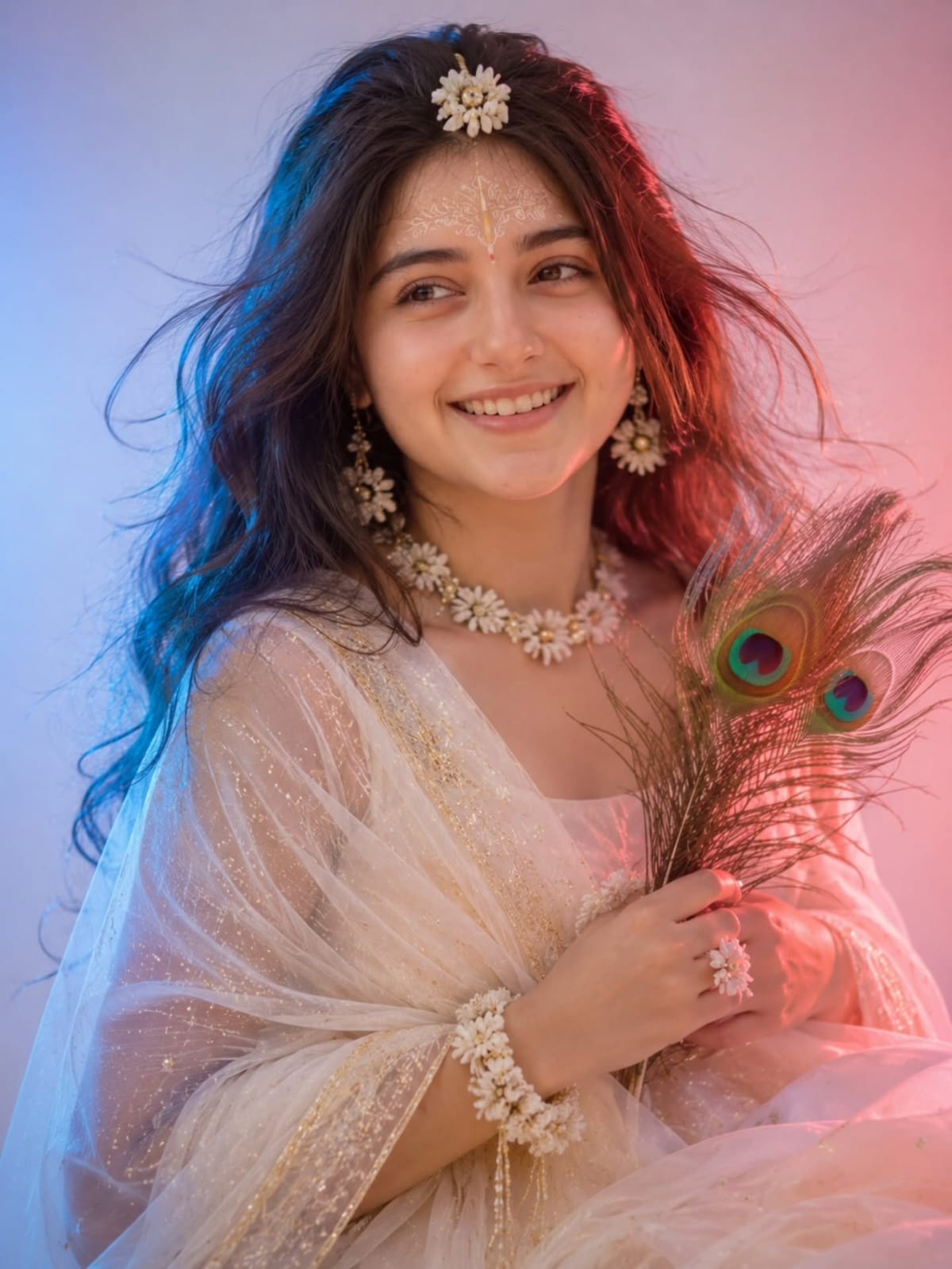 Radha Inspired AI Photo