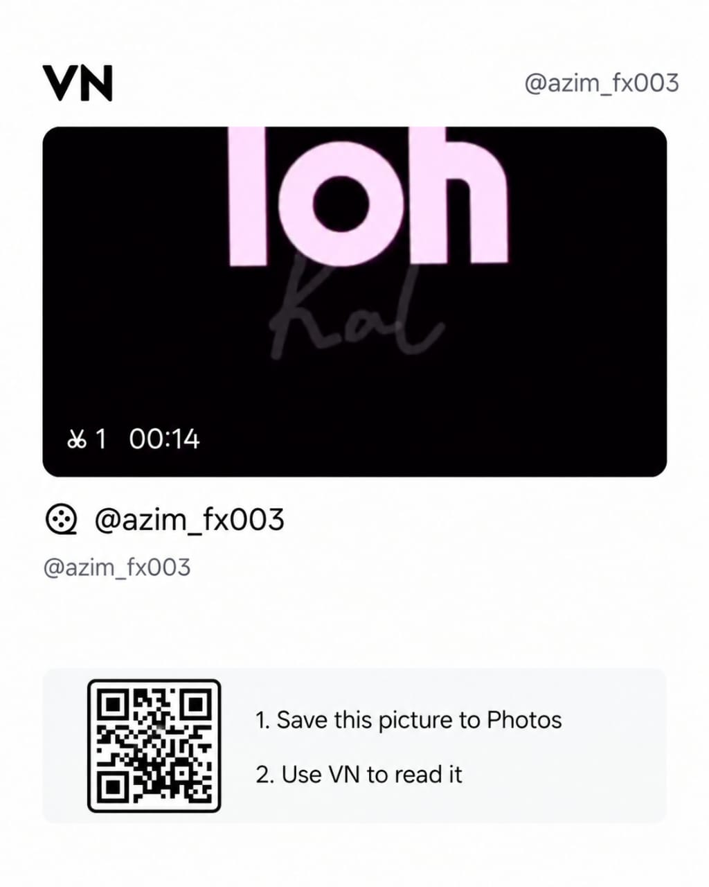 VN QR Code
